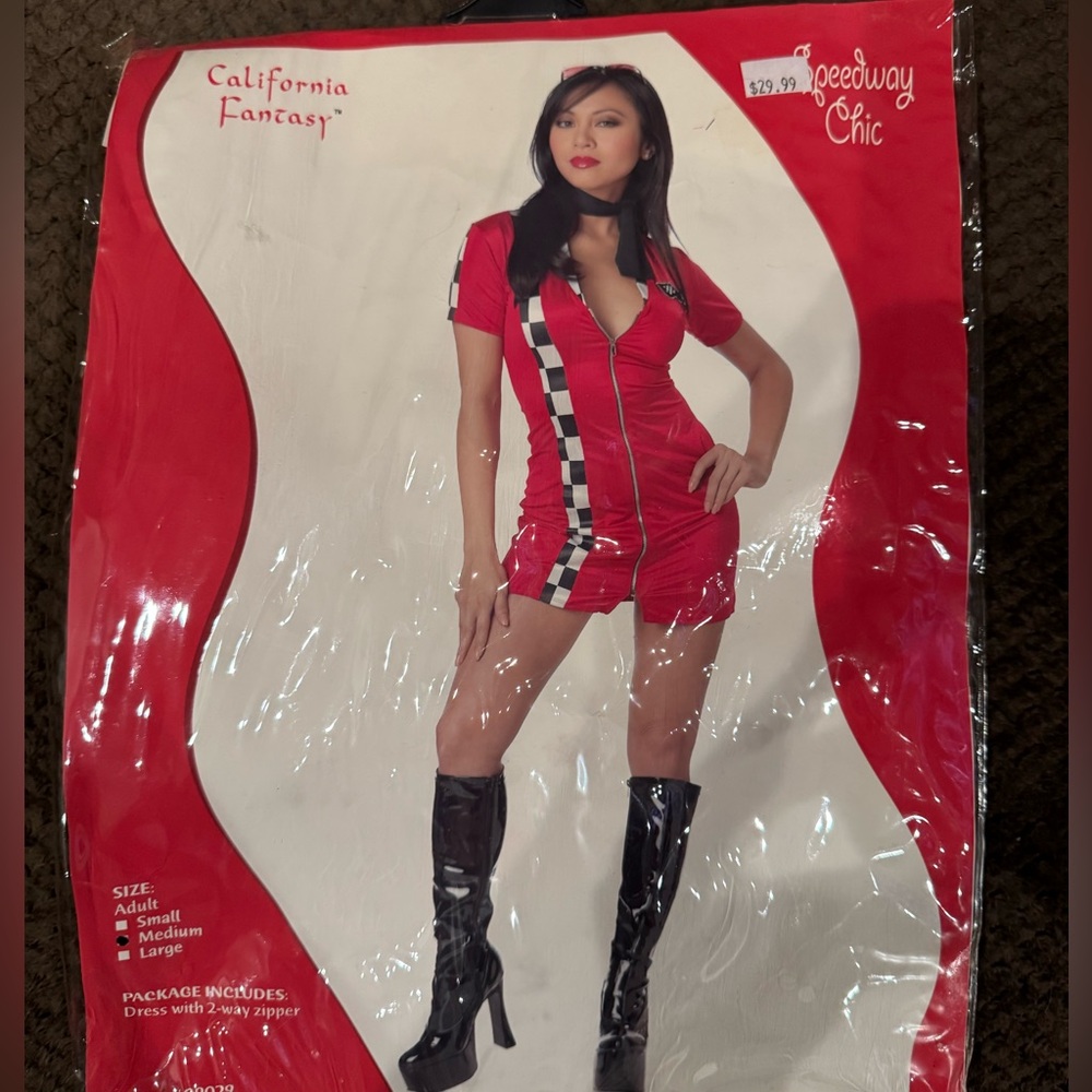 Race car driver costume